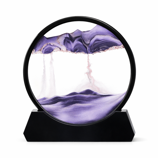 3D Moving Sand Art Frame | Dynamic Quicksand Landscape Desk & Home Deco