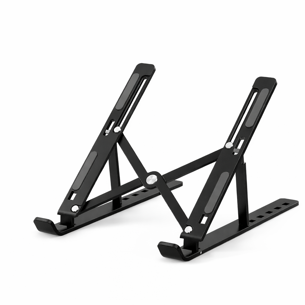 Adjustable Aluminum Laptop Stand – Foldable Ergonomic Notebook Holder