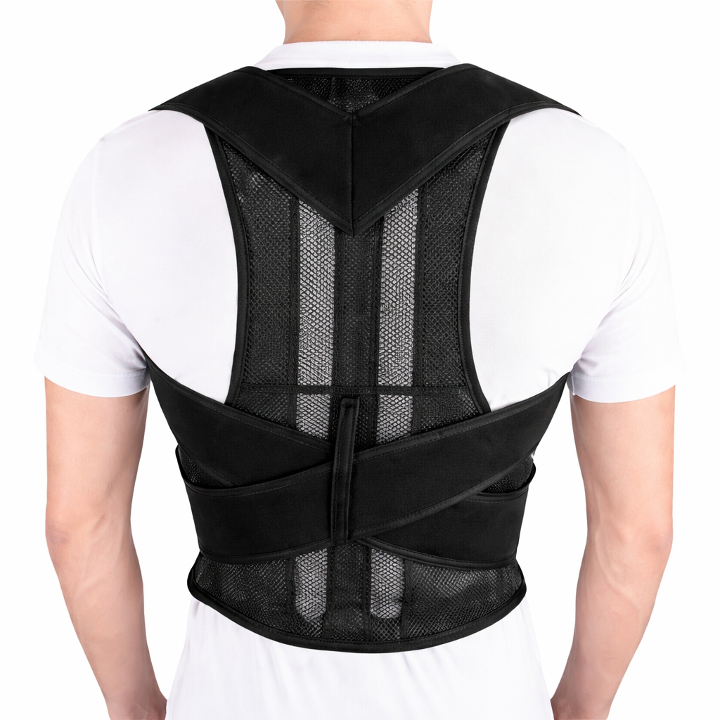 Adjustable Posture Corrector Belt – Back & Shoulder Support Brace for Daily Use
