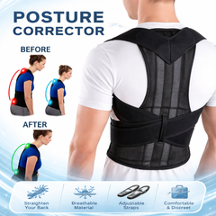 Adjustable Posture Corrector Belt – Back & Shoulder Support Brace for Daily Use