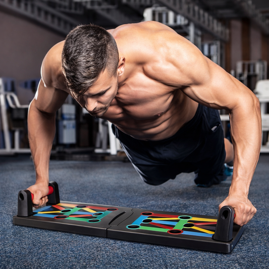 Foldable Push Up Board with Handles | Alku Mart Pakistan
