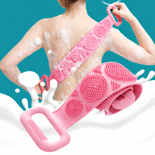 Silicone Back Scrubber for Shower | Deep Cleansing & Exfoliating Body Brush