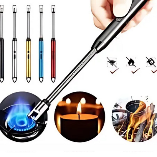 Rechargeable Electric Lighter – Windproof, Flameless & Versatile