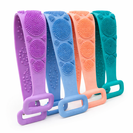 Silicone Back Scrubber for Shower | Deep Cleansing & Exfoliating Body Brush
