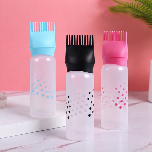 Hair Dye Applicator Bottle with Comb – Root Touch Up Tool | Alku Mart Pakistan
