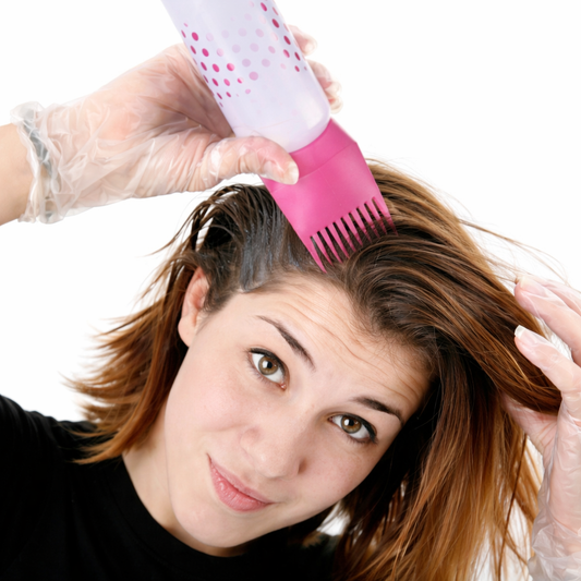 Hair Dye Applicator Bottle with Comb – Root Touch Up Tool | Alku Mart Pakistan